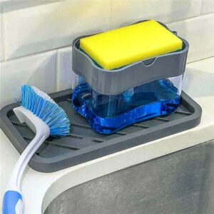 Liquid Soap Dispenser & Sponge Holder