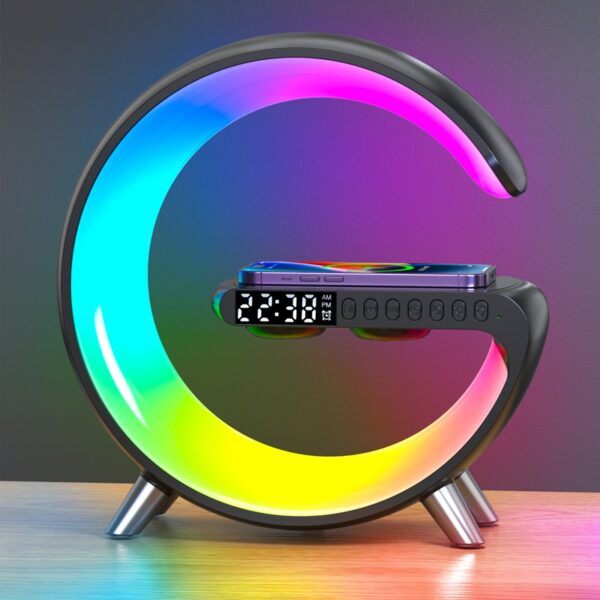 Smart G Multifunction Wireless Charger Alarm Clock - Image 2