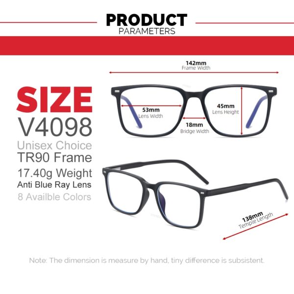 Cute Blue Light Blocking Computer & Gaming Glasses - Image 6