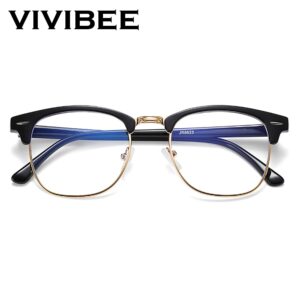 Classic Semi-Rimless Blue Light Blocking & Gaming Glasses