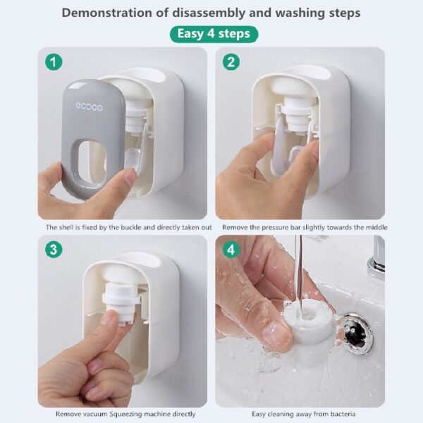 Automatic Toothpaste Single Dispenser - Image 3