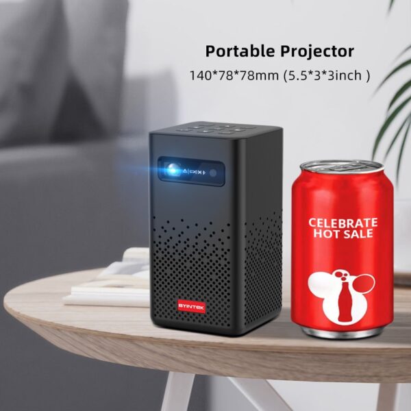 Portable Home Theater Mini 3D Projector 4K Display - Image 3