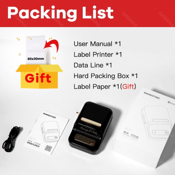 Wireless Thermal Label Printer - Image 5