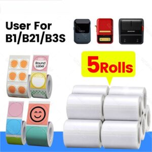 Thermal Label Paper/Film Roll for B21 B3S