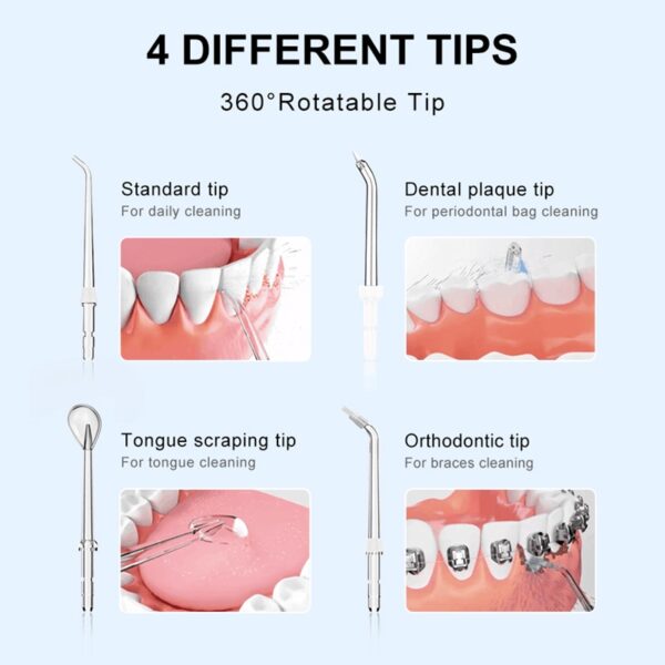 Rechargeable Water Flosser for Teeth - Image 3