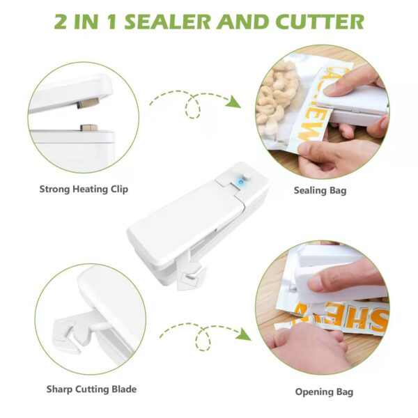 Rechargeable Handheld Heat Vacuum Sealer - Image 4