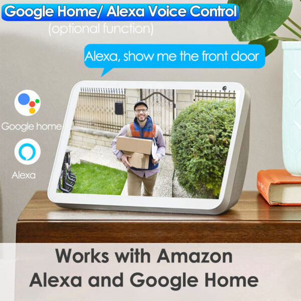 Wireless Outdoor Security Doorbell Camera with Chime - Image 3