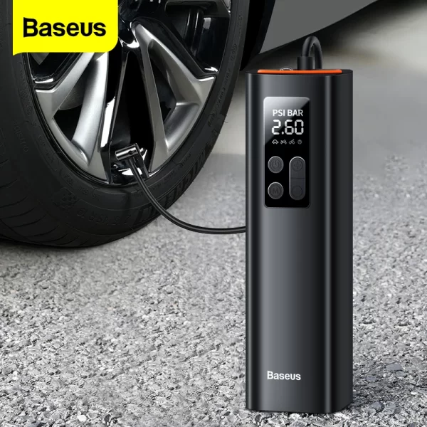 Versatile & Portable Air Pump for Cars & More - Image 2