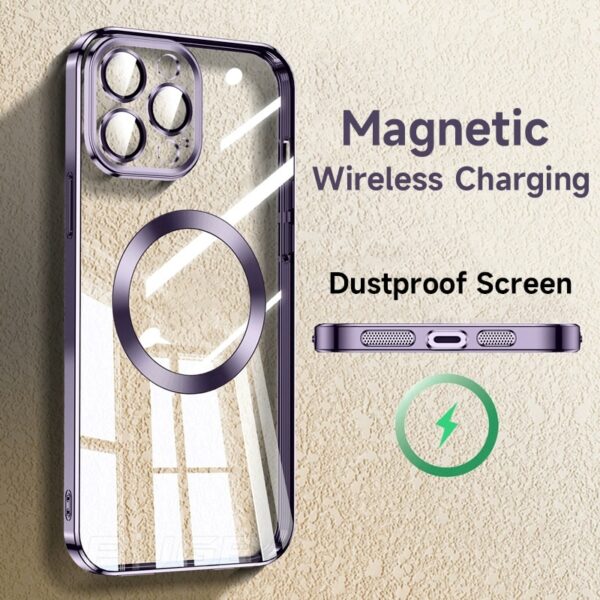 Luxury Transparent Case for iPhones - Viraduct