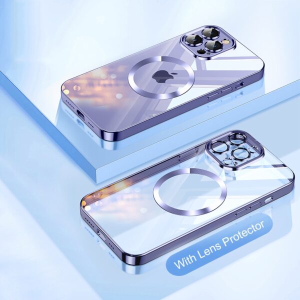 Luxury Transparent Case for iPhones - Viraduct