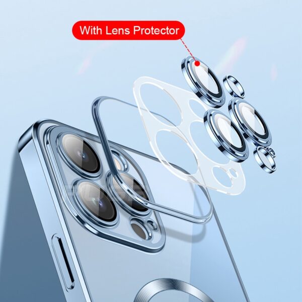 Luxury Transparent Case for iPhones - Viraduct
